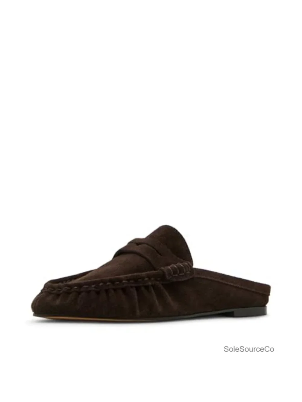 Steve Madden RAFE Suede Loafer Round Toe Slip-On Flat